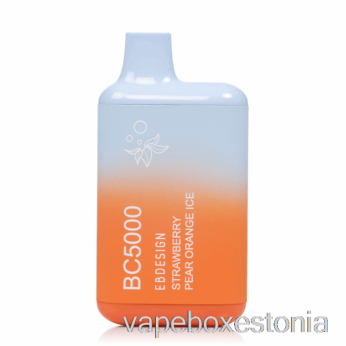 Vape Box Estonia Bc5000 ühekordne Maasika Pirni Apelsinijää